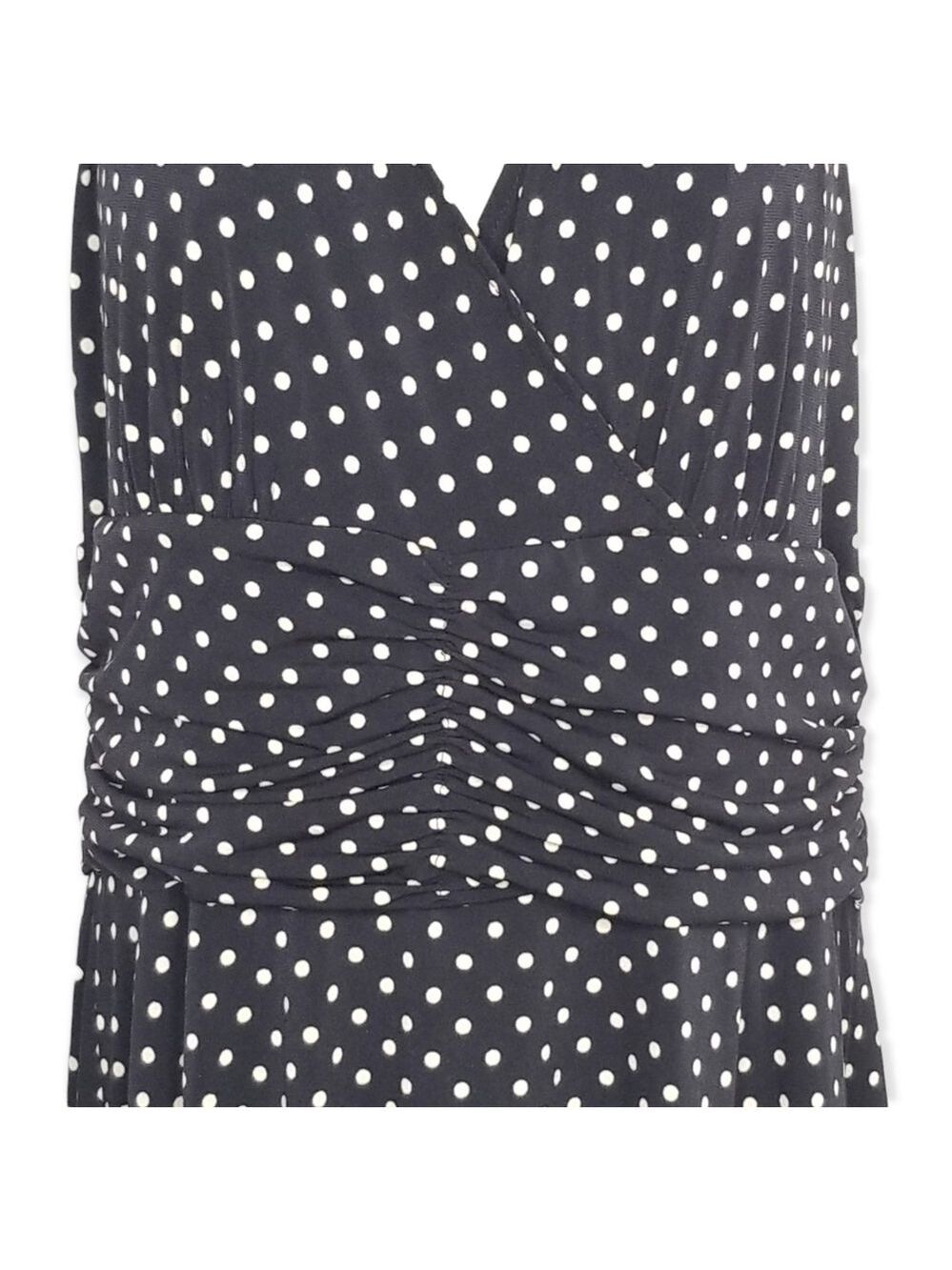 Ronnie Nicole Polka Dot Tie Back Women's Dress Size 12 - Picture 5 of 8